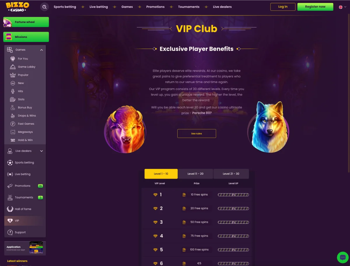 Bizzo Casino kasínová platforma Bizzo Casino kasínová platforma